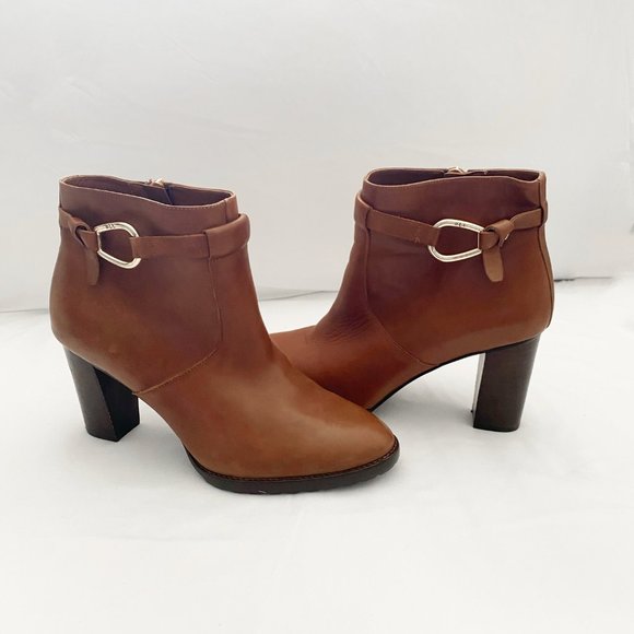 Ralph Lauren Leather Booties - Picture 2 of 5